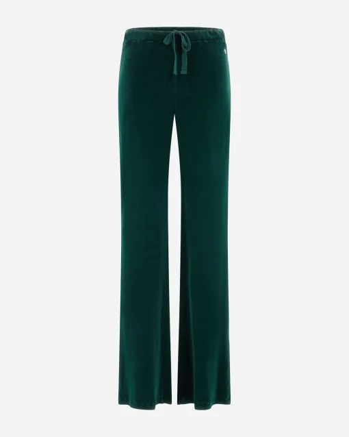 CHENILLE FLARED YOGA W
