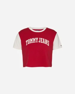 CROP RAGLAN VARSITY W