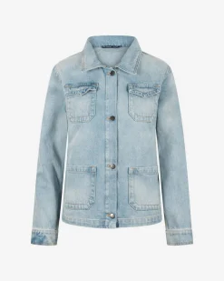 DENIM LOOK W