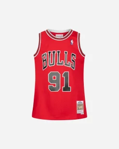 ROAD JERSEY BULLS 1997 DENNIS RODMAN M