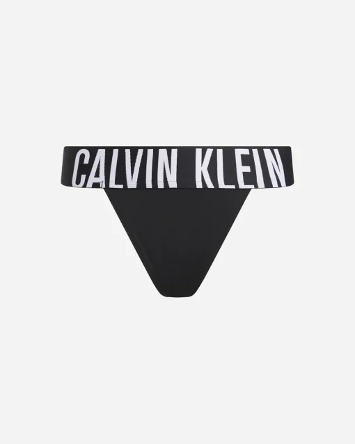 SLIP HIGH LEG THONG W
