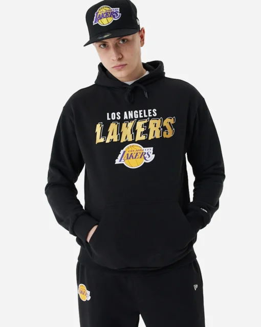TEAM SCRIPT GOLD LOS ANGELES LAKERS M